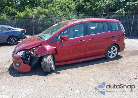 2009 Mazda Mazda5 Touring из США, поврежденный, VIN JM1CR29L390328568